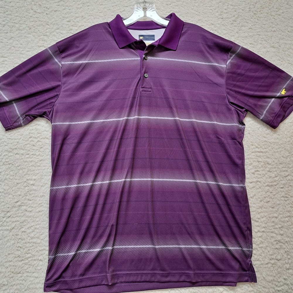 Jack Nicklaus Stay-Dri Moisture Wicking Cotton Pocket Polo Golf Shirt Large